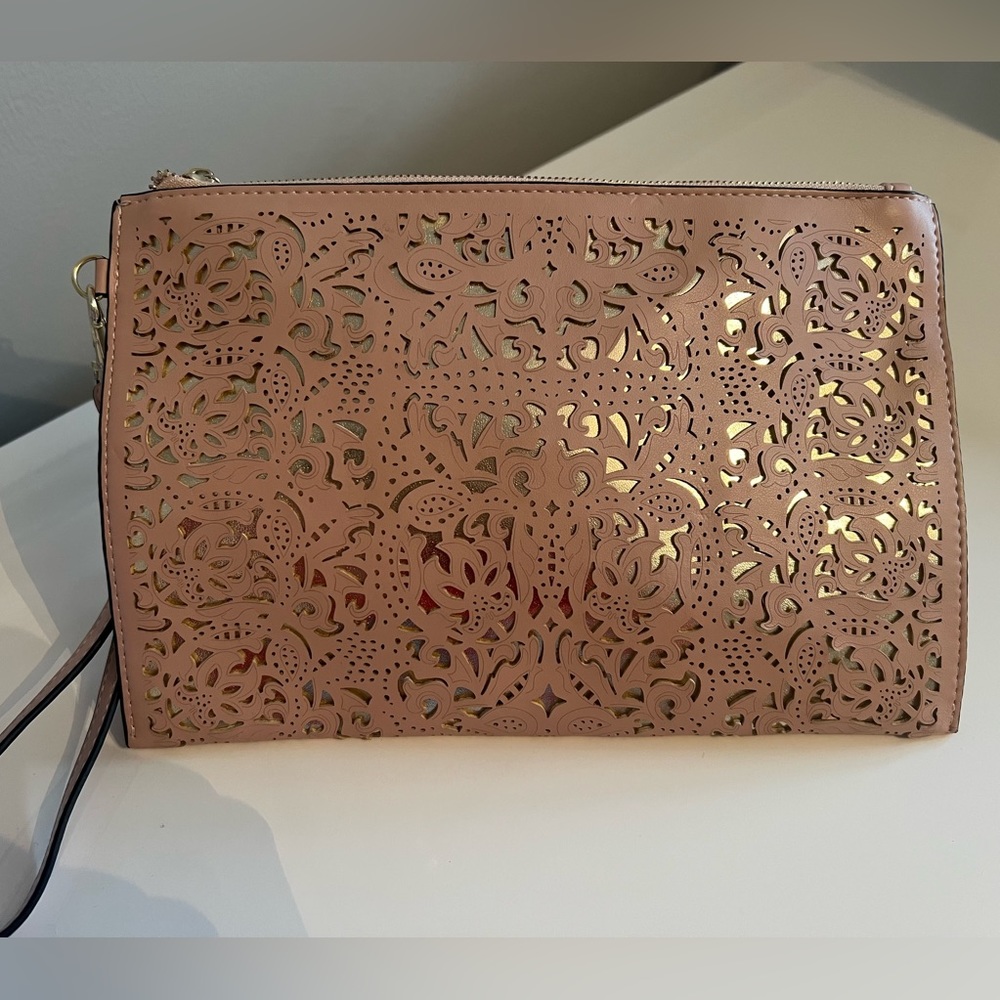 Rose Pink Wristlet